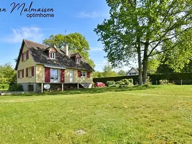 Damville 27240 Achat / Vente maison 5 pièces t5 cave balcon
