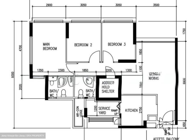 Damai Grove Punggol, HDB 4 Rooms