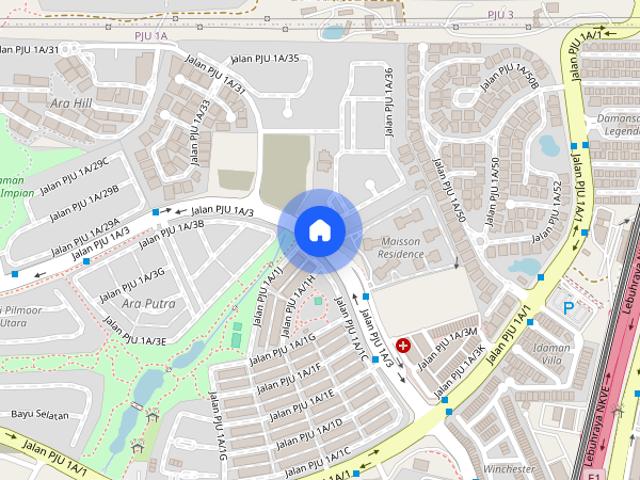 D'aman Crimson, Taman Putra Damai, Ara Damansara