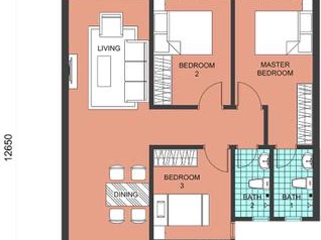 DAman Residence Alor Setar Fully Furnished Apartment for Rent