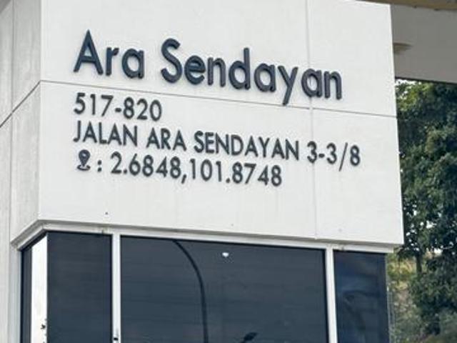Damaris Ara Sendayan Brand New 22 x 75 Intermediate Unit