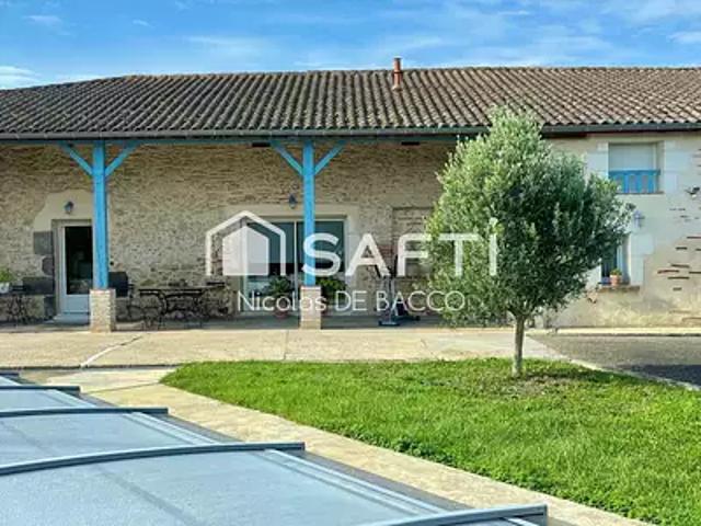 Damazan 47160 Achat / Vente maison 7 pièces t7 piscine terrasse