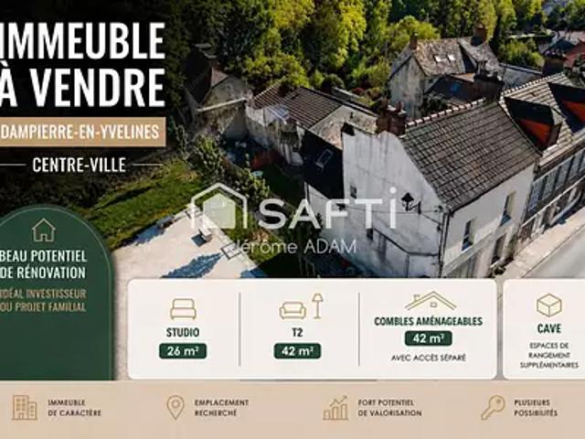 Dampierre en Yvelines 78720 Achat / Vente immeuble
