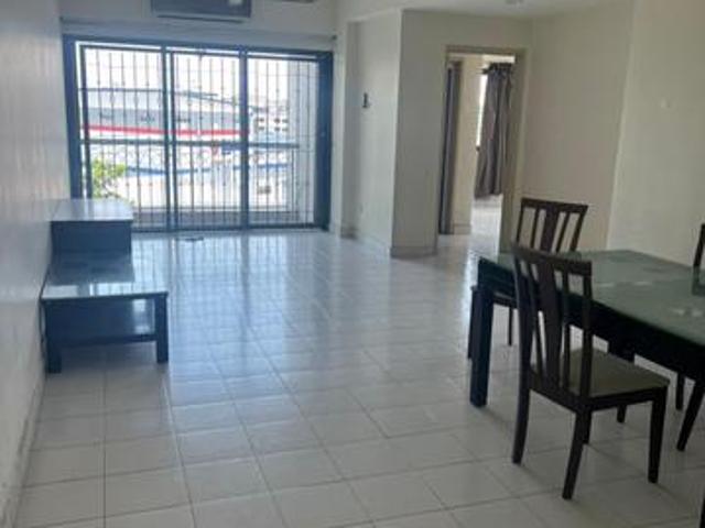 Danga View Apartment 3Bed 2Bath Partial Furnished Tampoi Skudai