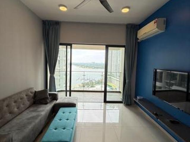 Danga Bay BayPoint 3beds Fully Furnished with 2balcony near CIQ