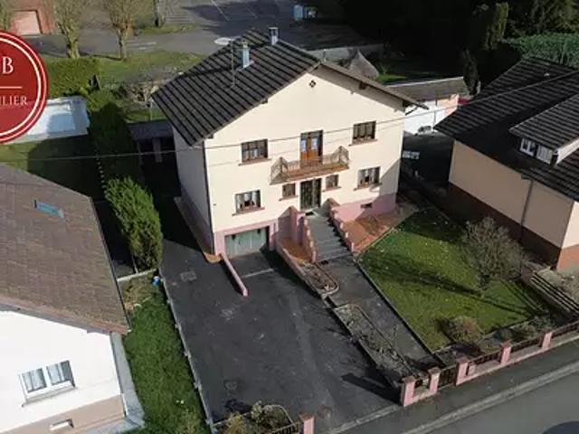 Dannemarie 68210 Achat / Vente maison 10 pièces t10 au dernier étage terrasse