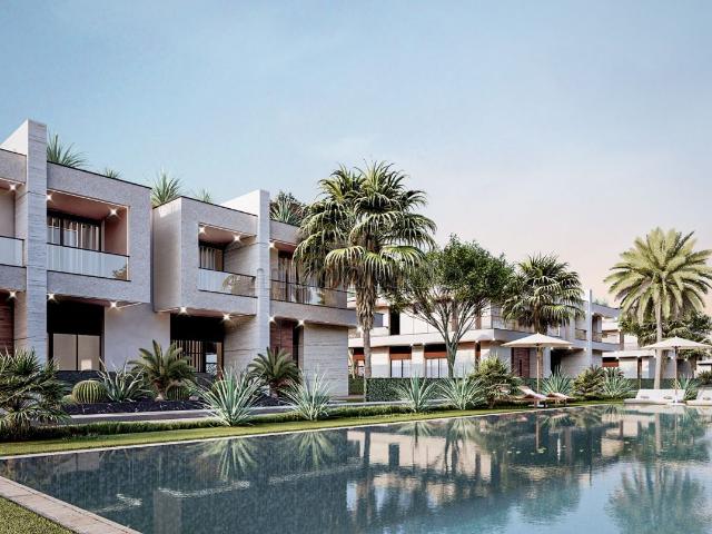 Dans domaine gardé à 10 km de Marrakech, superbe villa neuve avec piscine