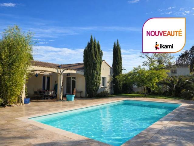 DANS QUARTIER RECHERCHÉ VILLA PLAIN PIED AVEC PISCINE