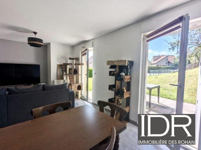 Dans un bel environnement rez de jardin de 47 m²