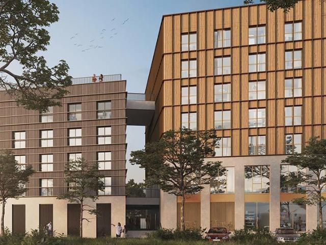 Dans un secteur dynamique, découvrez cette charmante résidence contemporaine proposant des appartements du T1 au T3 2 pièces, 38 m²