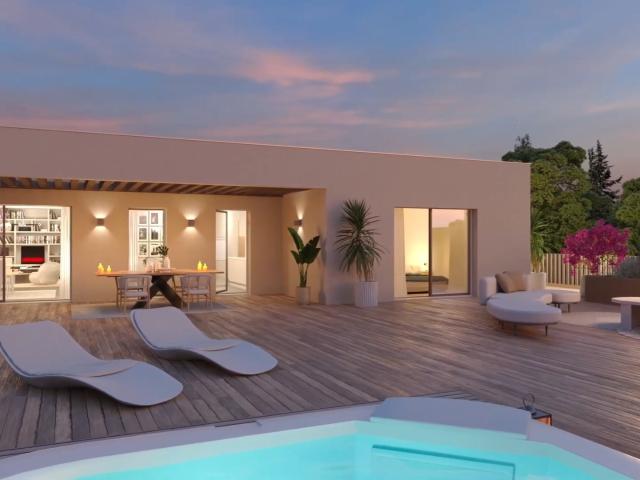 Dans une résidence plongée au coeur de la pinède appartements du T2 au T4, proposant de beaux volumes et belle qualité de vie 2 pièces, 48 m²