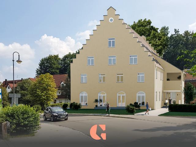 Dachgeschosswohnung mit praktischem Zuschnitt und en suite Badezimmer