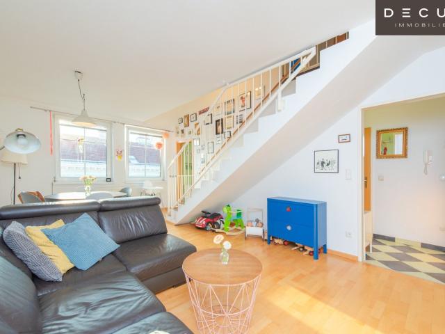 | DACHGESCHOSS MAISONETTE IN BEST ANGEBUNDENER LAGE NAHE ENKPLATZ | TOLLE FAMILIENWOHNUNG MIT TIEFGARAGENSTELLPLATZ | U3 ENKPLATZ