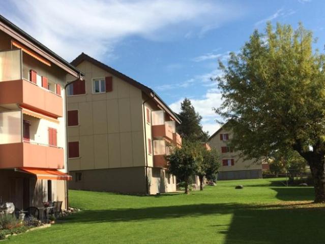 Dachwohnung in grüner Umgebung
