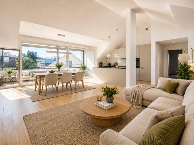 Dachwohnung mit direktem Liftzugang komfortabel wohnen zwischen Baden und Zürich