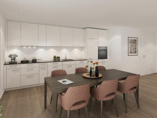 Dachwohnung mit perfekt geschnittenem Grundriss