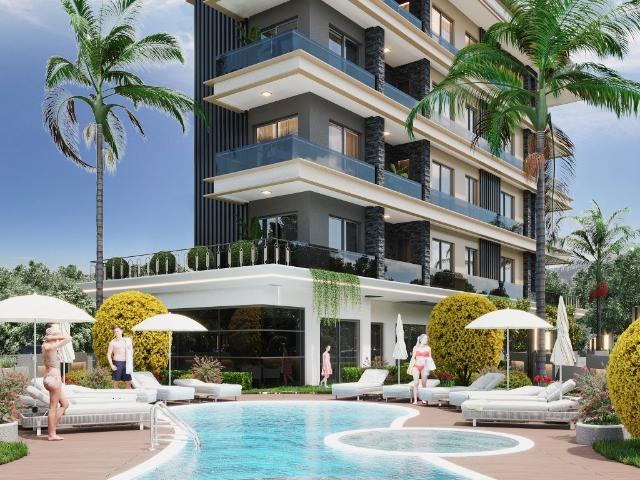Daire 1+ Alanya, Antalya, Türkiye 145697