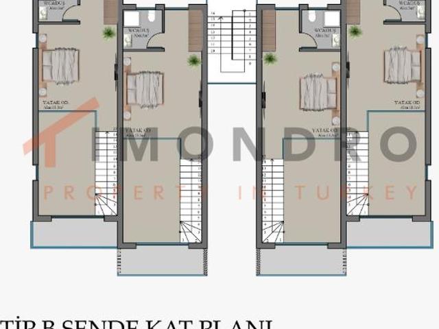 Daire 1+ Esentepe, Girne, 166382