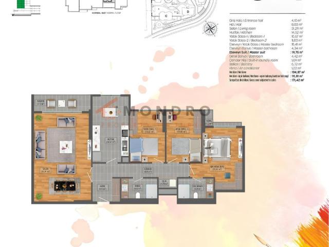 Daire 1+ Küçükçekmece, İstanbul, Türkiye 221517