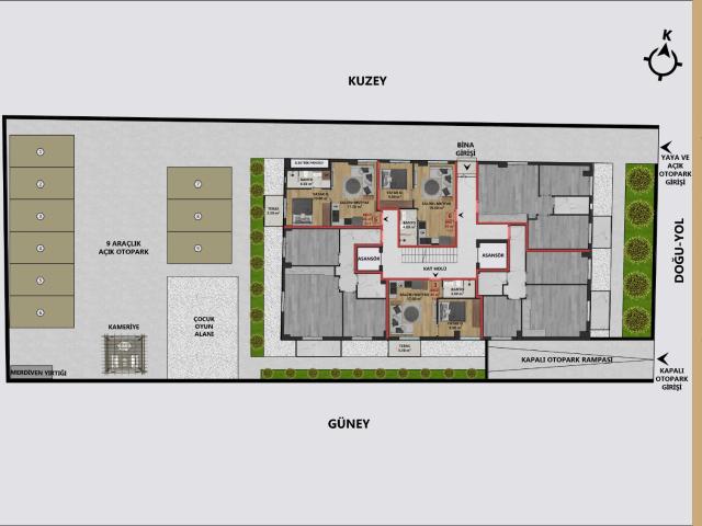 Daire 1+ Konyaaltı, Antalya, Türkiye 221217