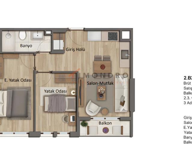 Daire 2+1 Zeytinburnu, İstanbul, Türkiye 215562