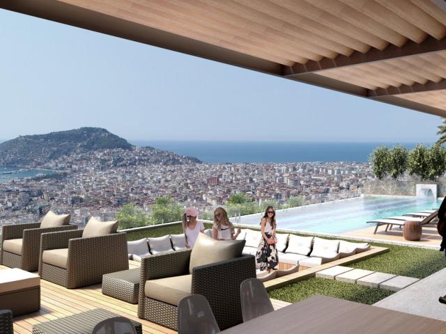Daire 2+1 Alanya, Antalya, Türkiye 158409