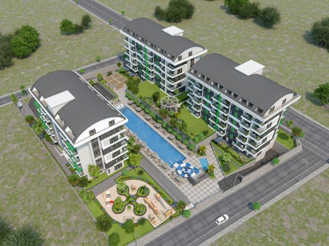 Daire 2+1 Kargıcak, Alanya, Antalya, Türkiye 116053