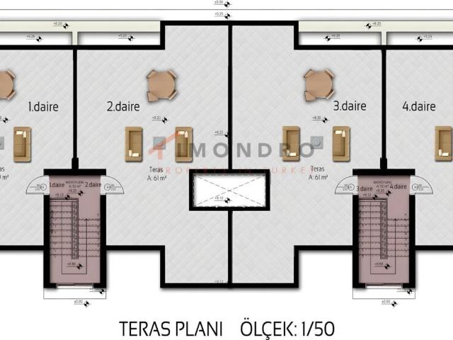 Daire 2+1 Lapta, Girne, 212300