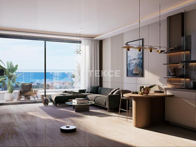 Daire 3+1 Alanya, Antalya, Türkiye 215136