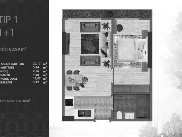 Daire Istova Green 1+ Kâğıthane, İstanbul, Türkiye 190321