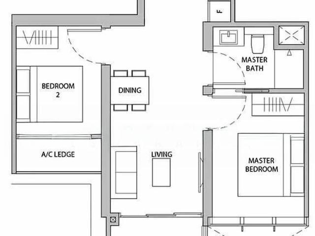 Dairy Farm Residences D23, Apartment