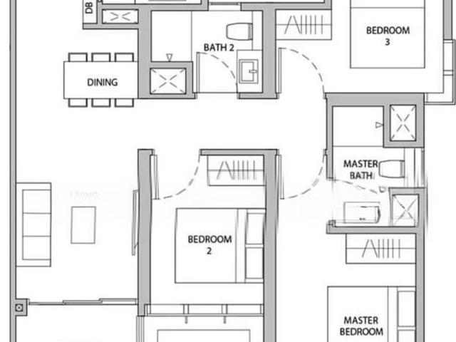 Dairy Farm Residences D23, Apartment
