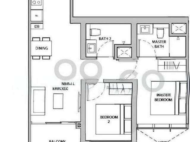Dairy Farm Residences D23, Apartment