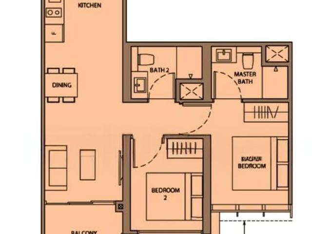 Dairy Farm Residences D23, Apartment