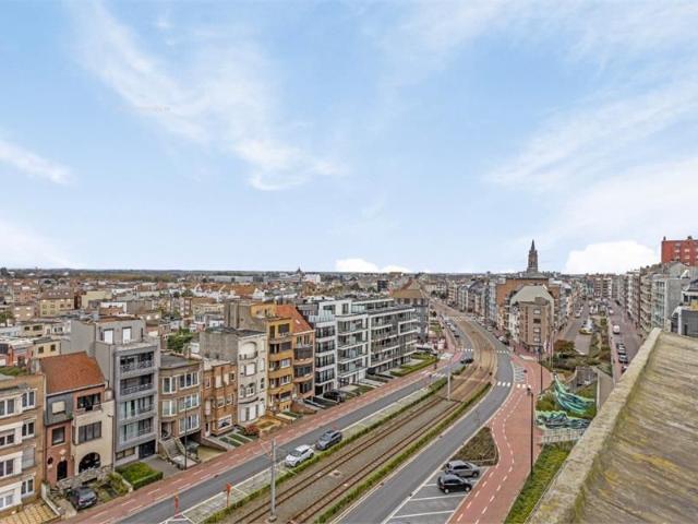 Dakppartement te koop te Blankenberge met ruim terras