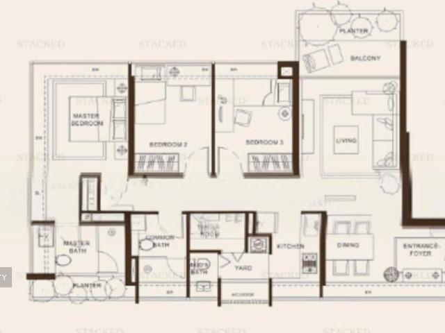 D'almira D13, Apartment
