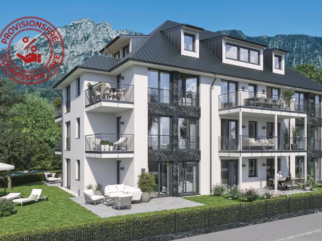 Das grüne Paradies: Moderne Gartenwohnung mit Bergblick in Bad Reichenhall