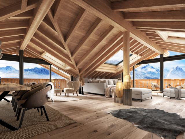 Das Kronjuwel des ZUGSPITZ ESTATE Einzigartiges Penthouse mit 360° Alpenpanorama