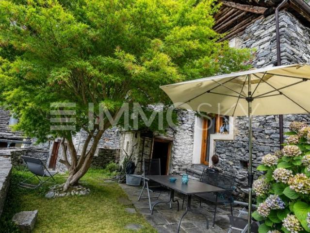 Das Haus war als Rustico mit allen Annehmlichkeiten gekleidet