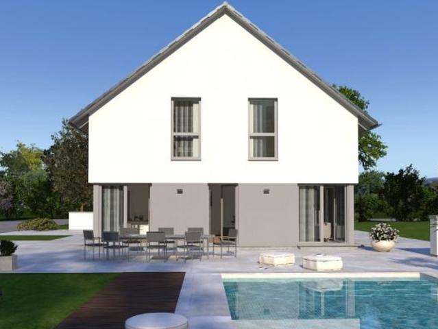 DAS LICHTDURCHFLUTETE KUBUS HAUS