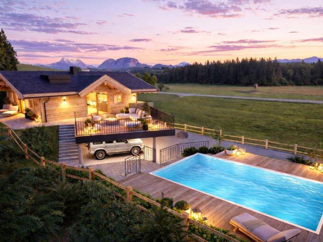 Das Wieshäusl hochwertiges Zweifamilienhaus mit Pool in Alleinlage und seltenem Freizeitwohnsitz in Angerberg