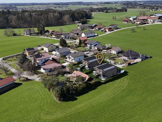 DAS VIERHOLZ SCHWERTING | Traumhafte NEUBAU DOPPELHAUSHÄLFTE A in Holzbauweise | Hohe Wohnbauförderung