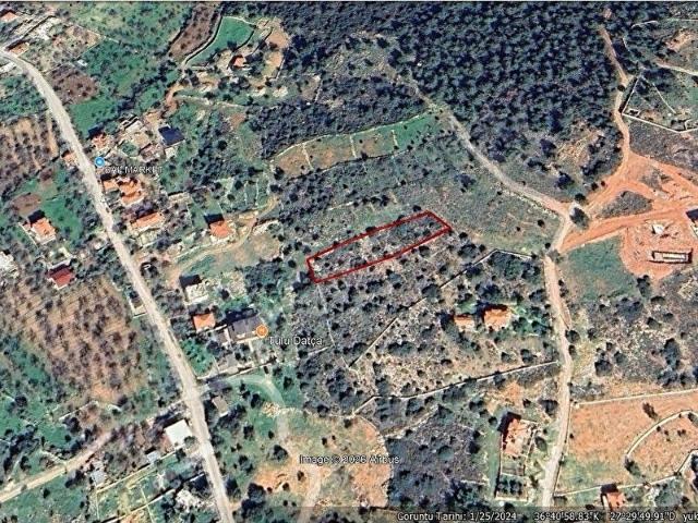 DATÇA YAKAPALAMUTBÜKÜ'NE YAKIN 1.606 M2 SATILIK PLAN İÇİ TARLA