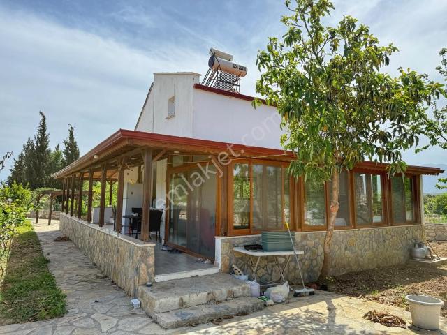 Datça Kızlan | Satılık 750m2 Arsa İçinde Meyve Bahçeli 3+2 Villa