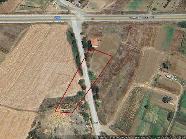 Datça Kızlanaltı'nda imar planı içinde 226 m2 tarla hissesi
