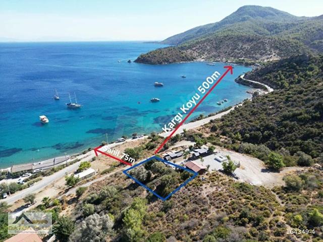 DATÇA PLUS'TAN KARGI KOYUNDA PANORAMİK DENİZ MANZARALI ARSA