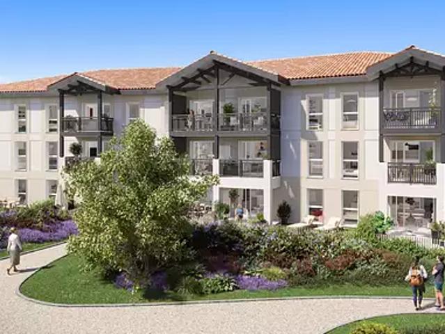 Dax 40100 Programme neuf appartement neuf à vendre t2 LMNP NF