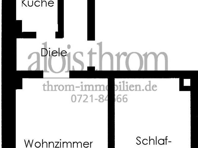 DG Wohnung für Singles oder Pendler mit kleiner Küche