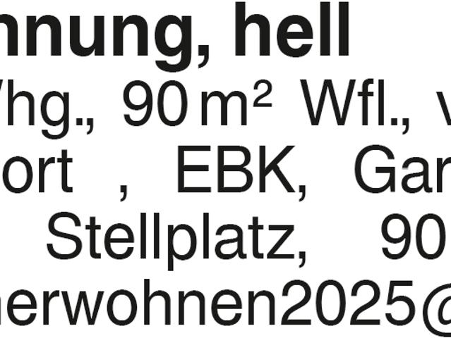 DG Wohnung, hell