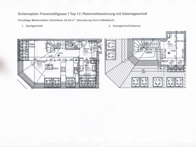 DG Maisonette Wohnung 55,54 m² Neubau fast Erstbezug Unbefristet